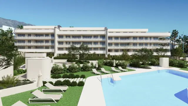 Costa del Sol | Marbella | Meget flott leilighetskompleks med 2, 3 eller 4 soverom under oppføring i san pedro de alcantara