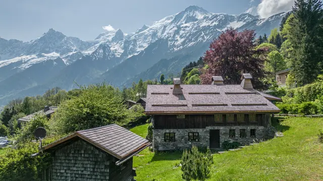 Chamonix, les houches, De franske Alpene | Sjarmerende gårdshus i tradisjonell alpestil med 5 soverom