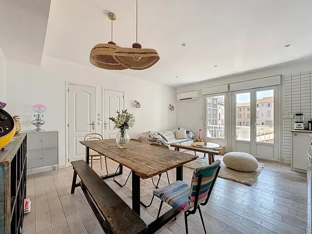 Cannes – meget sentralt beliggende 3-romsleilighet med terrasse