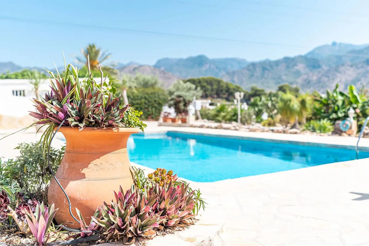 Nerja - Romslig villa med basseng, gjestehus og panoramautsikt – bilde 32