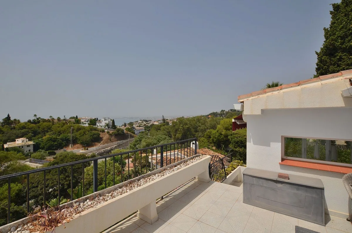 Benalmádena Costa – flott villa med havutsikt, privat basseng og solrik beliggenhet – bilde 16