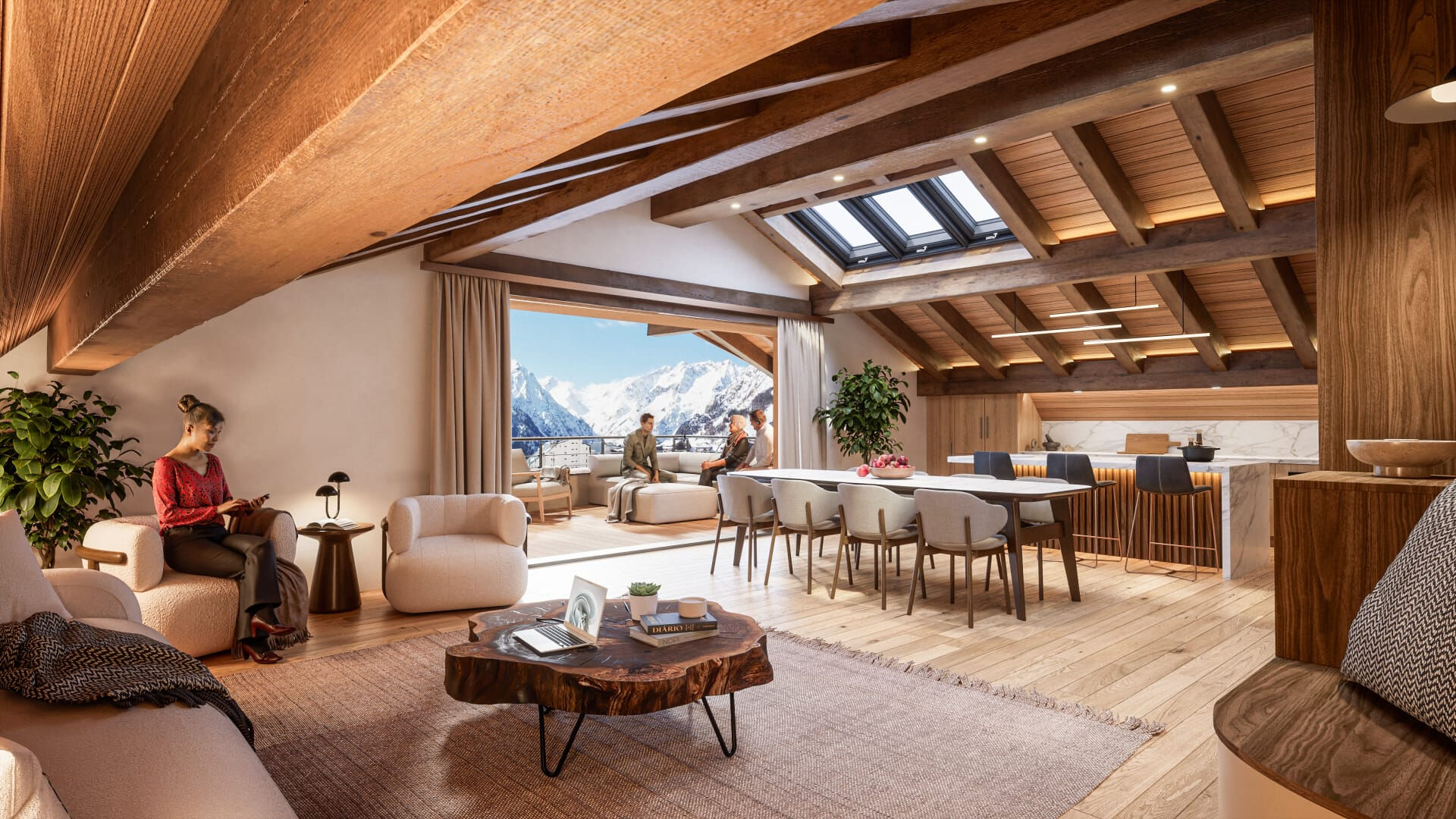 Les Deux Alpes - Lekker leilighet med 3 soverom og terrasser, sentralt, nær alt – bilde 1