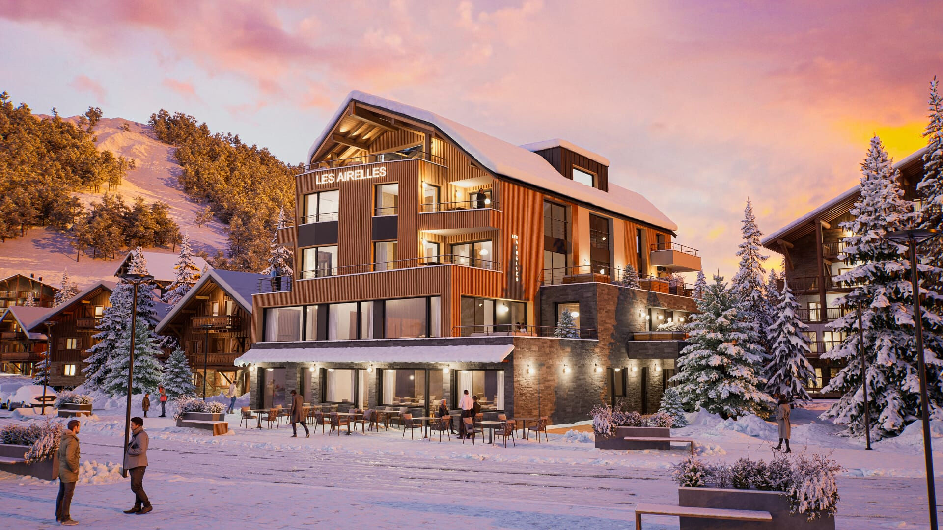 Les Deux Alpes - Lekker leilighet med 3 soverom og terrasser, sentralt, nær alt – bilde 5