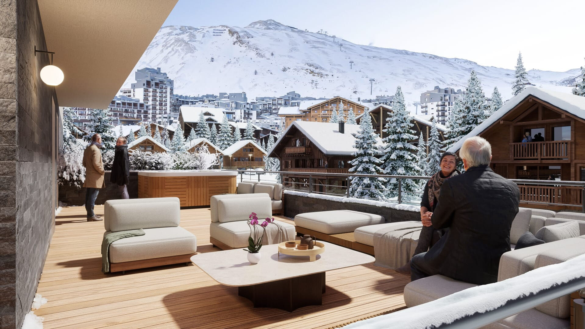 Les Deux Alpes - Lekker leilighet med 3 soverom og terrasser, sentralt, nær alt – bilde 7