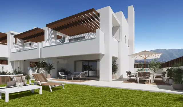 La Cala Golf Resort - The Meadows - Fase 2 - Moderne rekkehus i første rekke mot golfbanen - NYBYGG