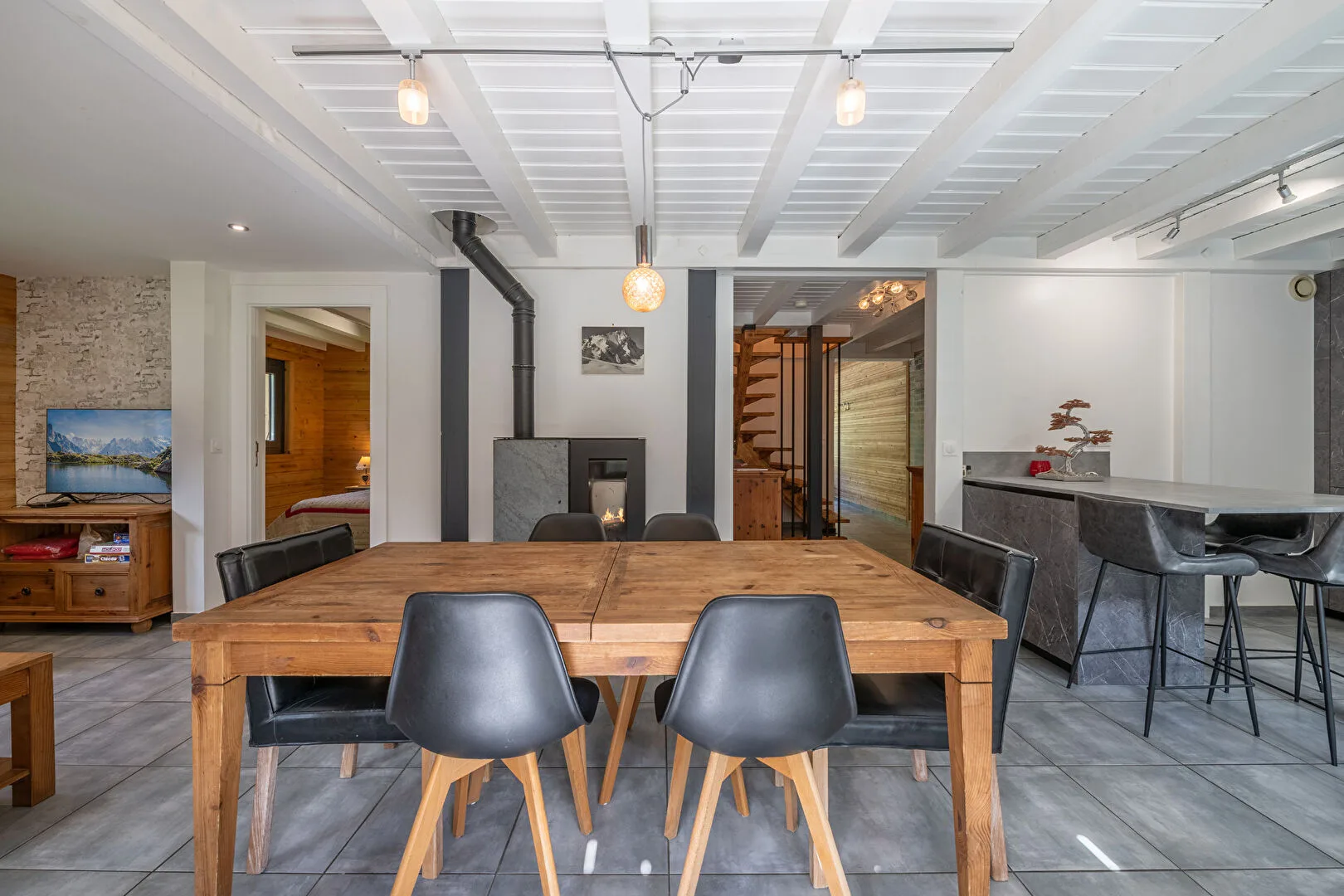 Chamonix - Renovert chalet med utsikt til Mont Blanc – bilde 5