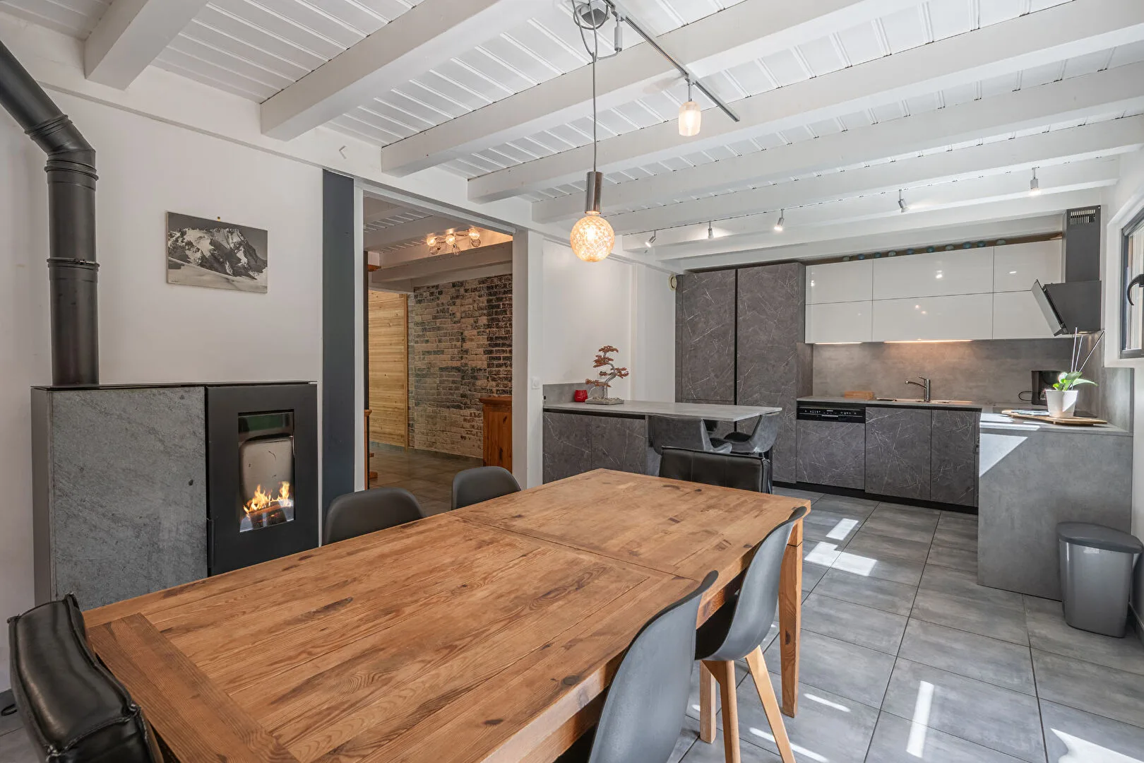 Chamonix - Renovert chalet med utsikt til Mont Blanc – bilde 4