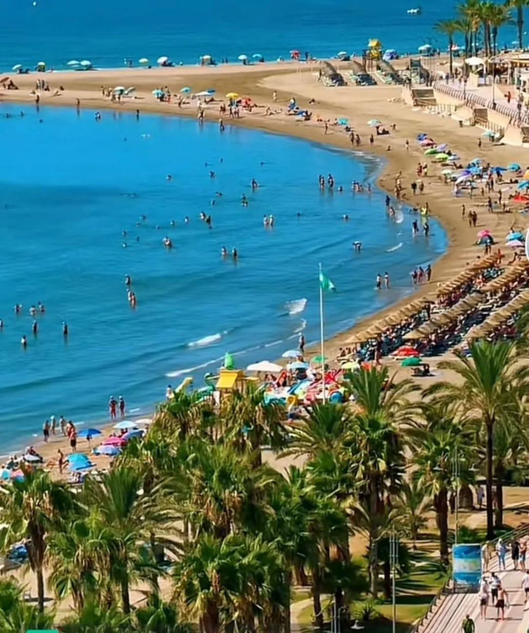 Benalmádena Costa – Leilighet med turistlisens, havutsikt og 150 m til stranden – bilde 17