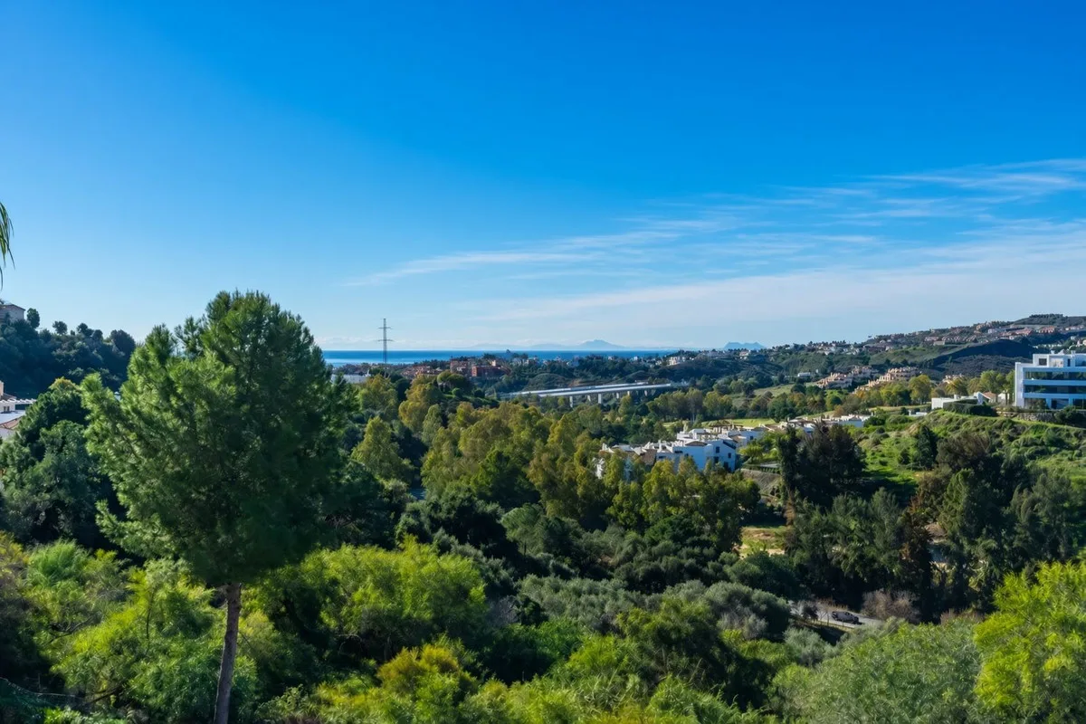 Los Arqueros, Benahavís – Privat terrasse med utsikt over hav og Gibraltarstredet – bilde 30