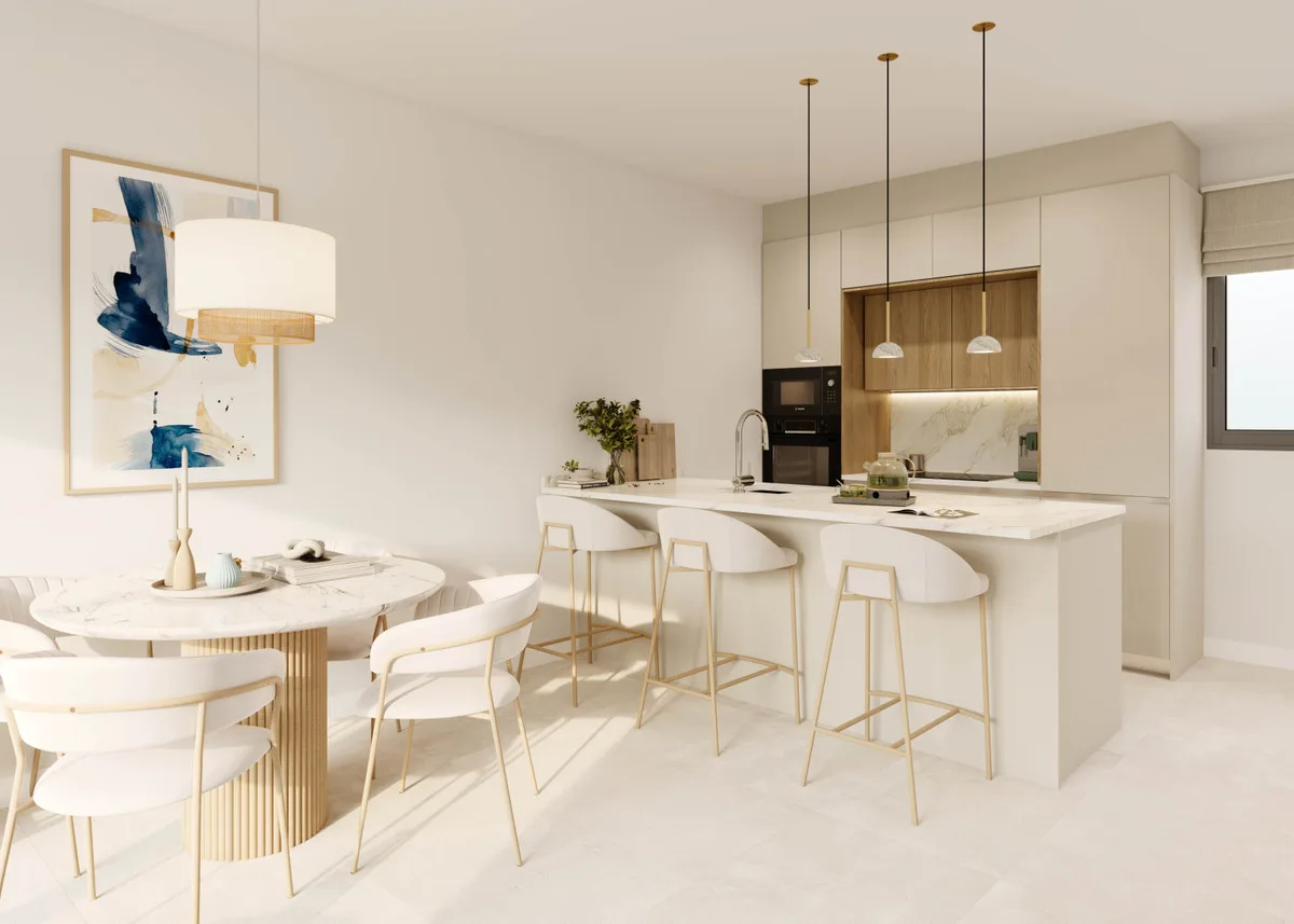 Azure Living, Torre del Mar – Nybygg med hage, terrasse eller solarium, 300 m fra stranden – bilde 5