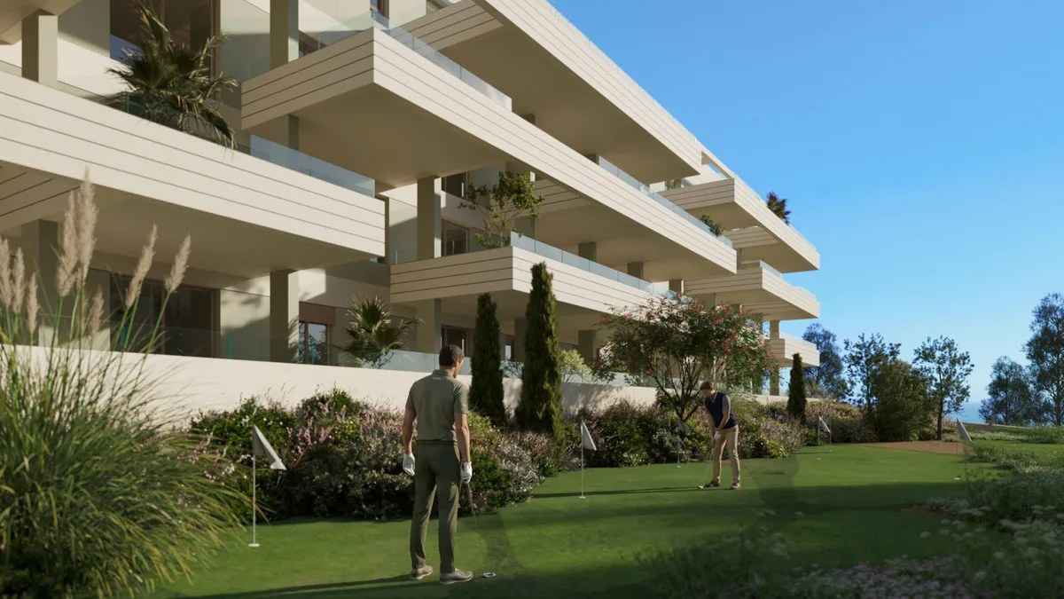 Greenity, Mijas Costa – Moderne nybygg med hage eller takterrasse og resort-fasiliteter – bilde 14