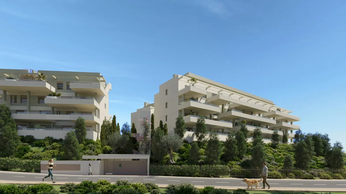 Greenity, Mijas Costa – Moderne nybygg med hage eller takterrasse og resort-fasiliteter – bilde 16