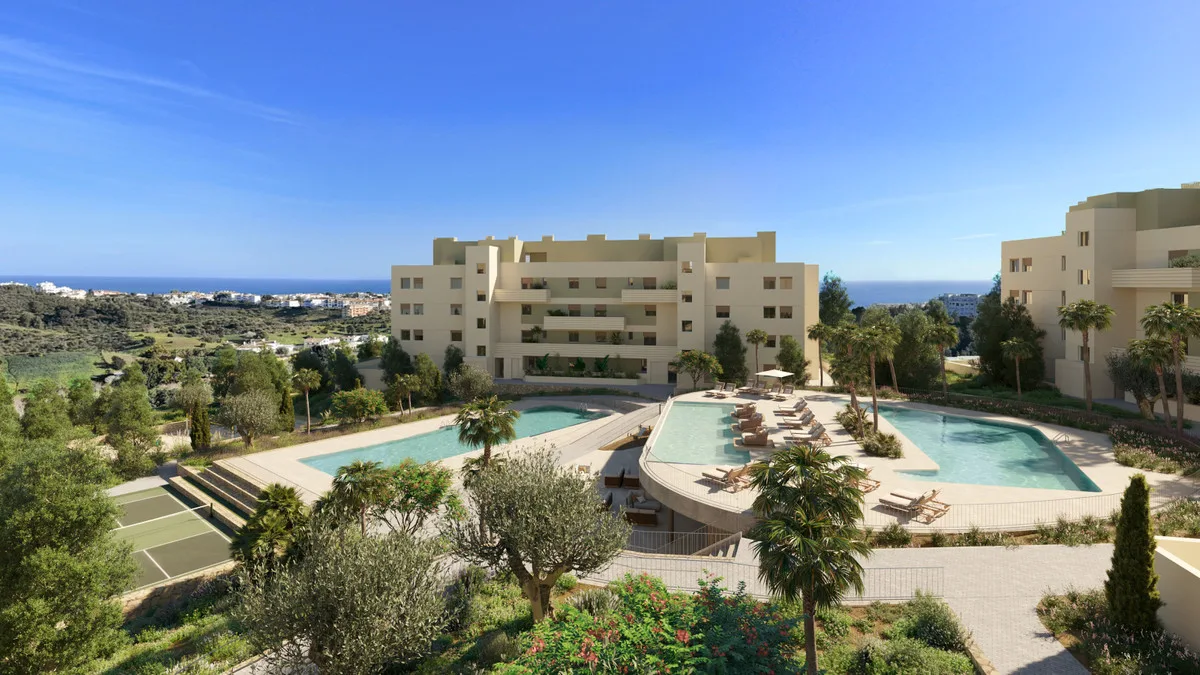 Greenity, Mijas Costa – Moderne nybygg med hage eller takterrasse og resort-fasiliteter – bilde 17