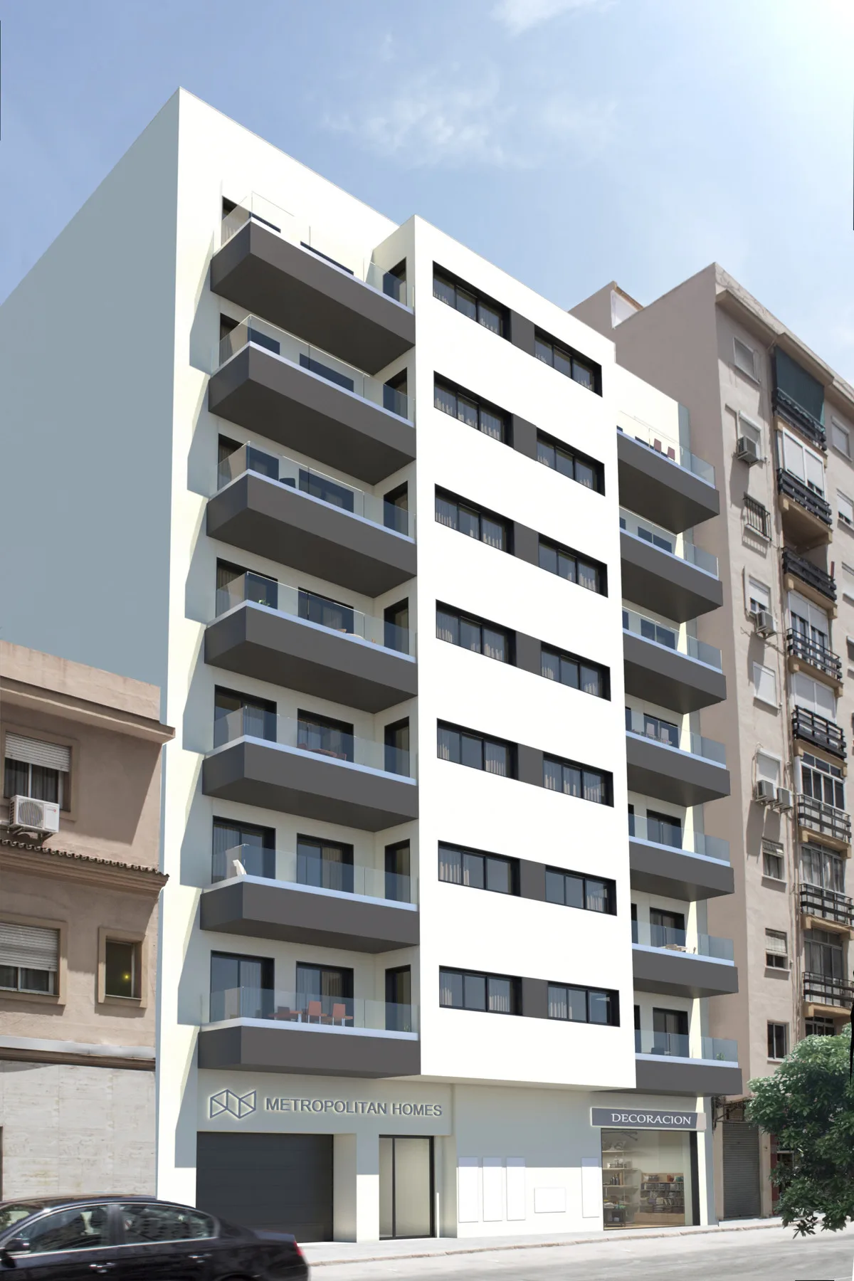 Metropolitan Homes, Málaga sentrum – Nøkkelferdig leilighet med byutsikt og takterrasse med basseng – bilde 12