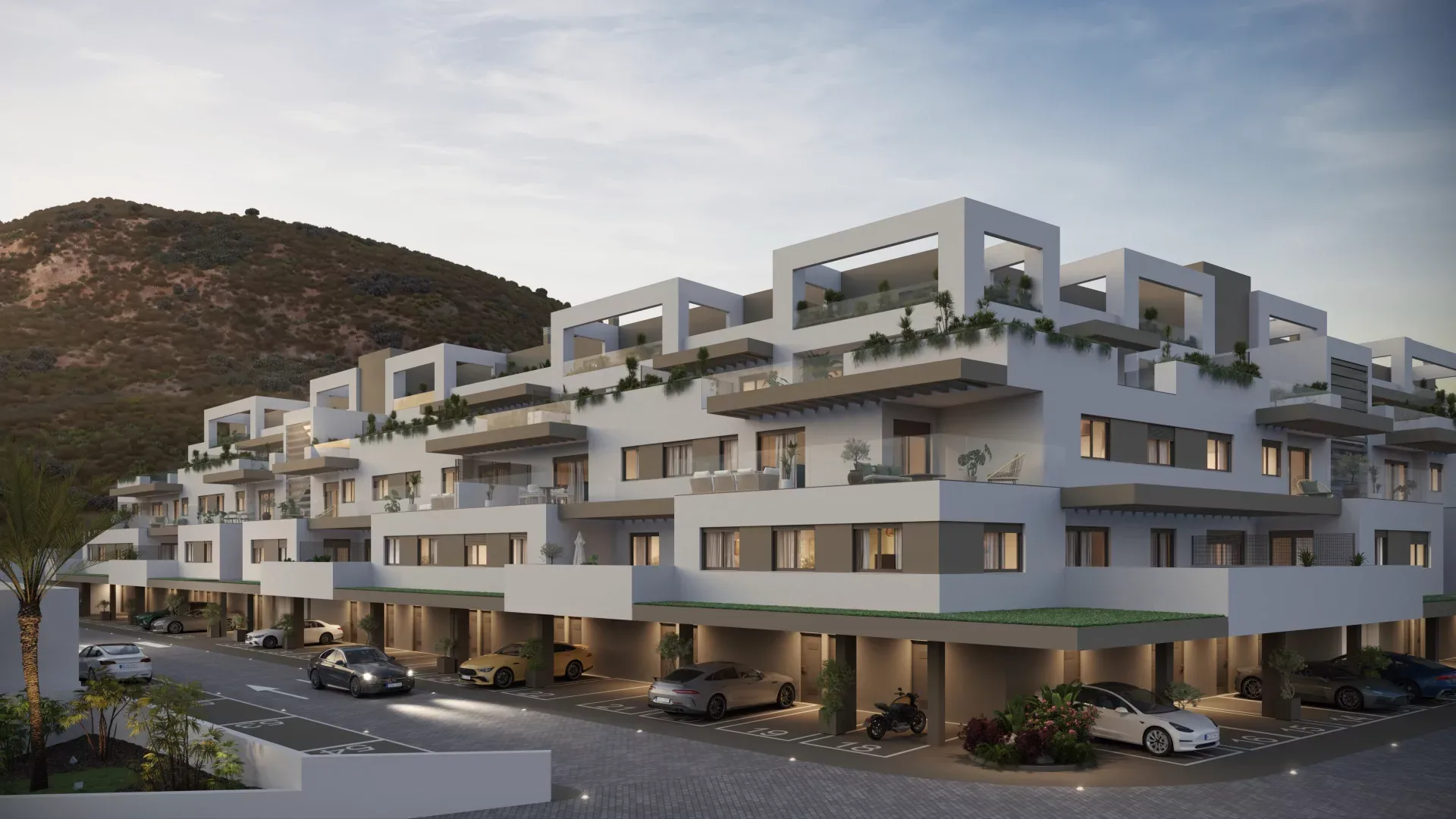 Swing Golf, Almería – Nye leiligheter ved Mundo Aguilón Golf med utsikt mot golfbane og hav – bilde 6