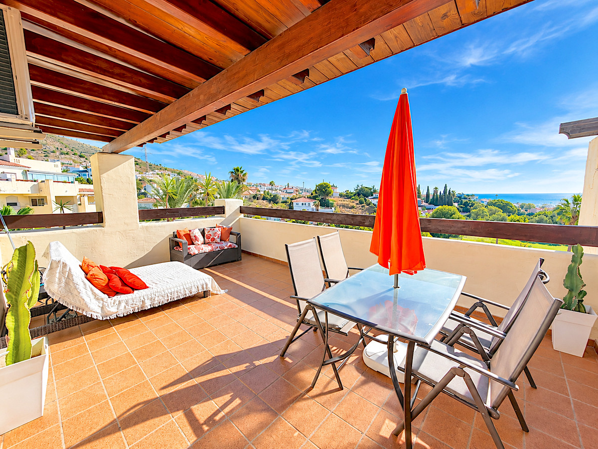 Benalmádena Costa – Penthouse med egen terrasse og to parkeringsplasser – bilde 1