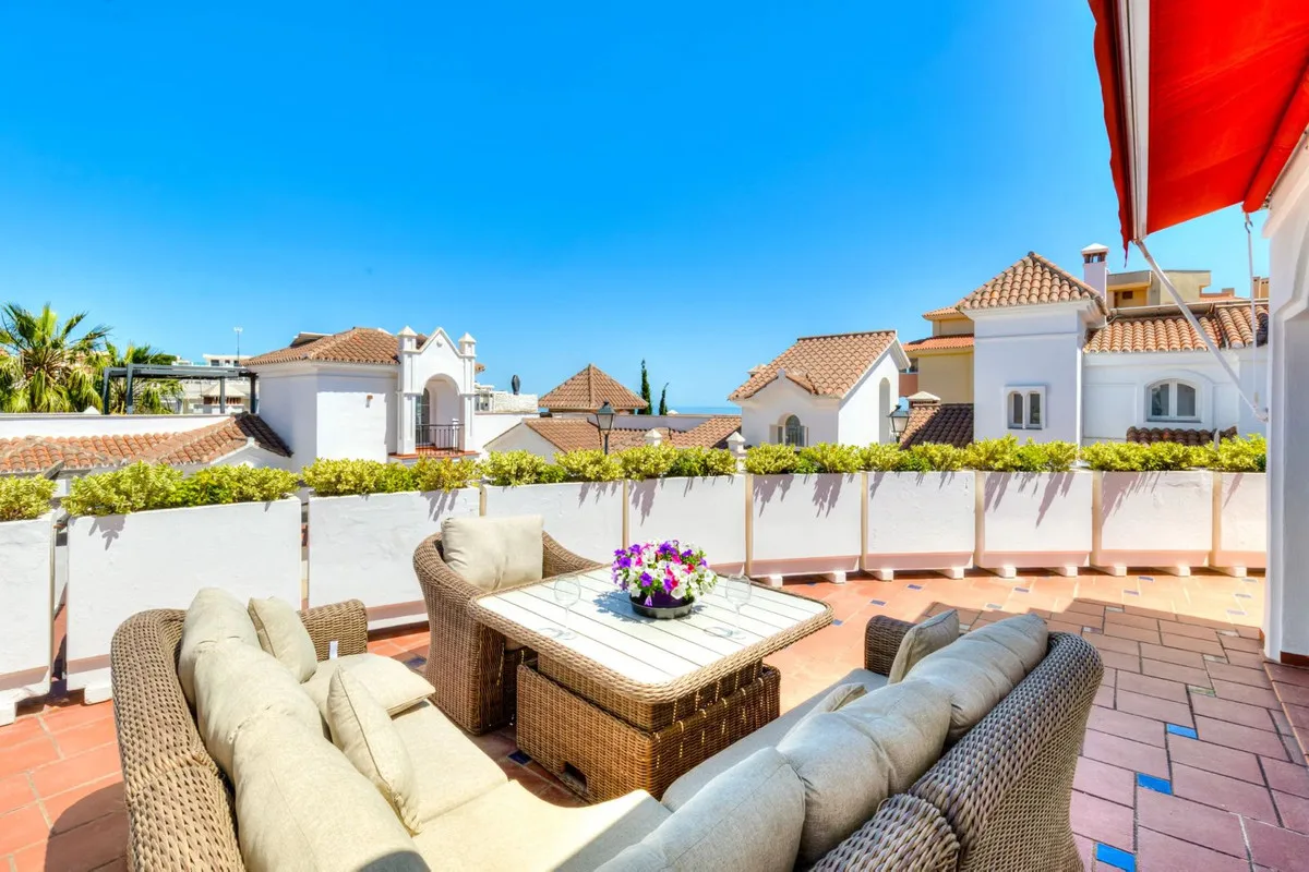 Mijas Costa – Rekkehus med panoramautsikt mot hav og by – bilde 22