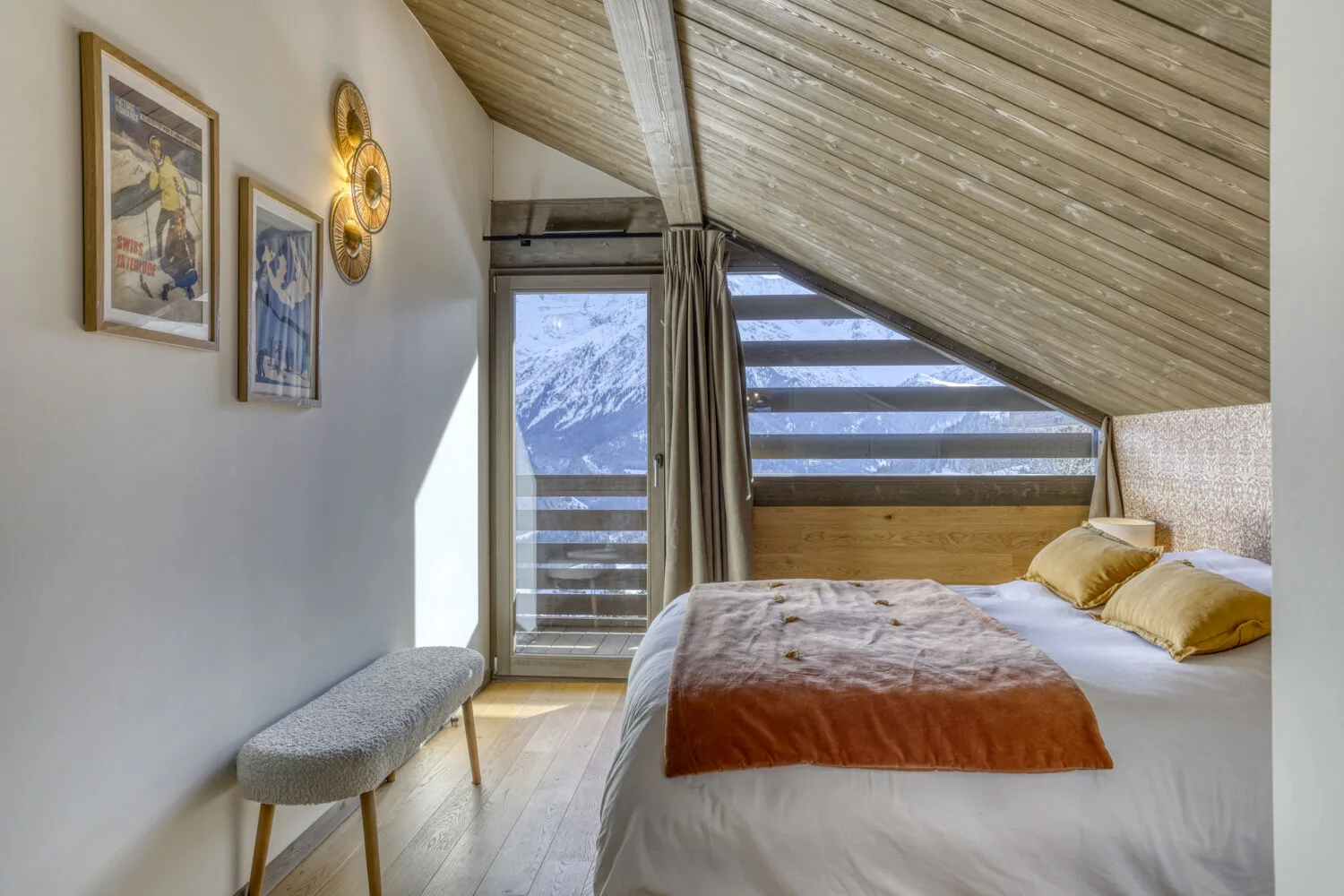 Saint-Gervais, De franske Alper - Lekkert chalet med 6 soverom, nær bakken og utsikt mot Mont-Blanc – bilde 11