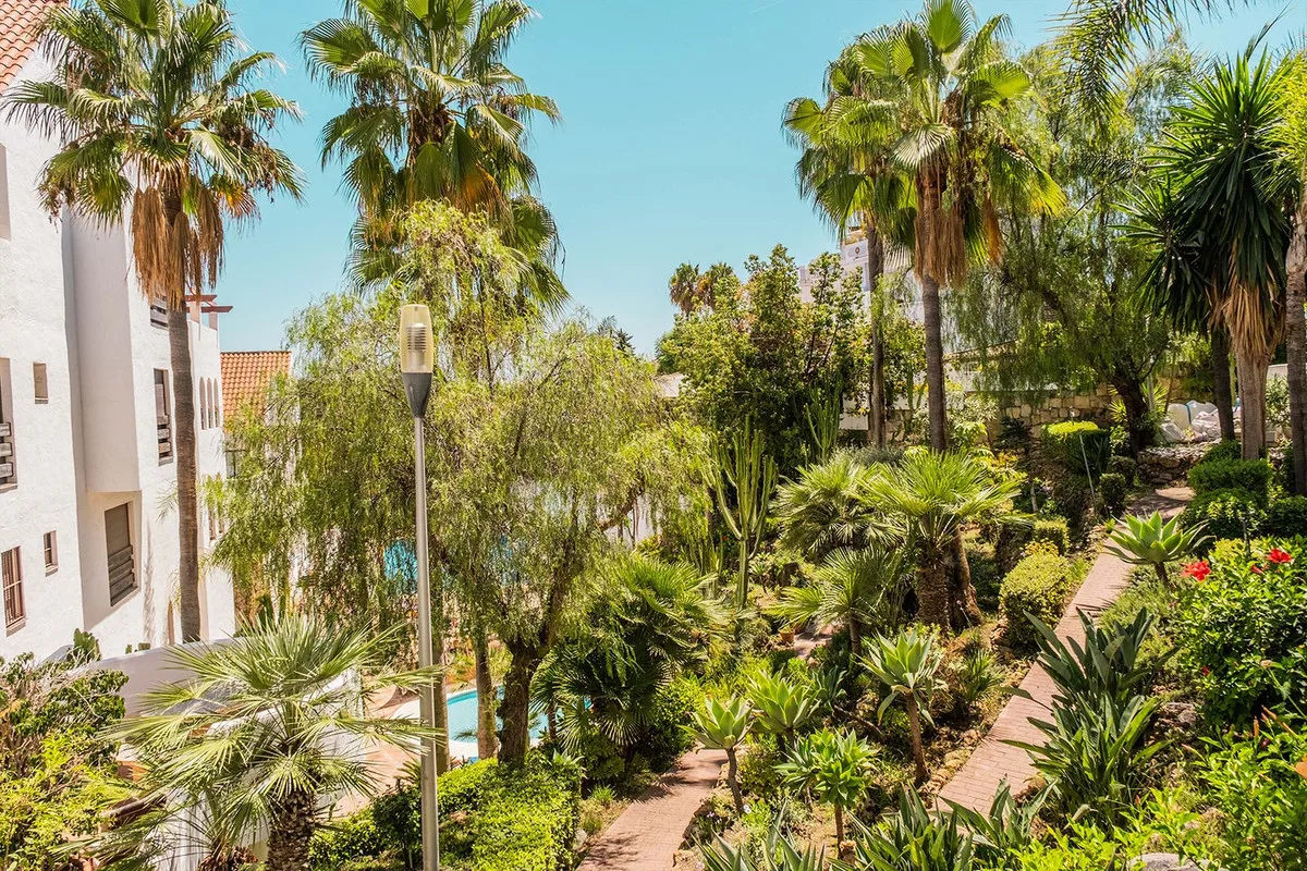 La Maestranza, Nueva Andalucía – Hjørneleilighet med 20 m² terrasse mot tropiske hager – bilde 16