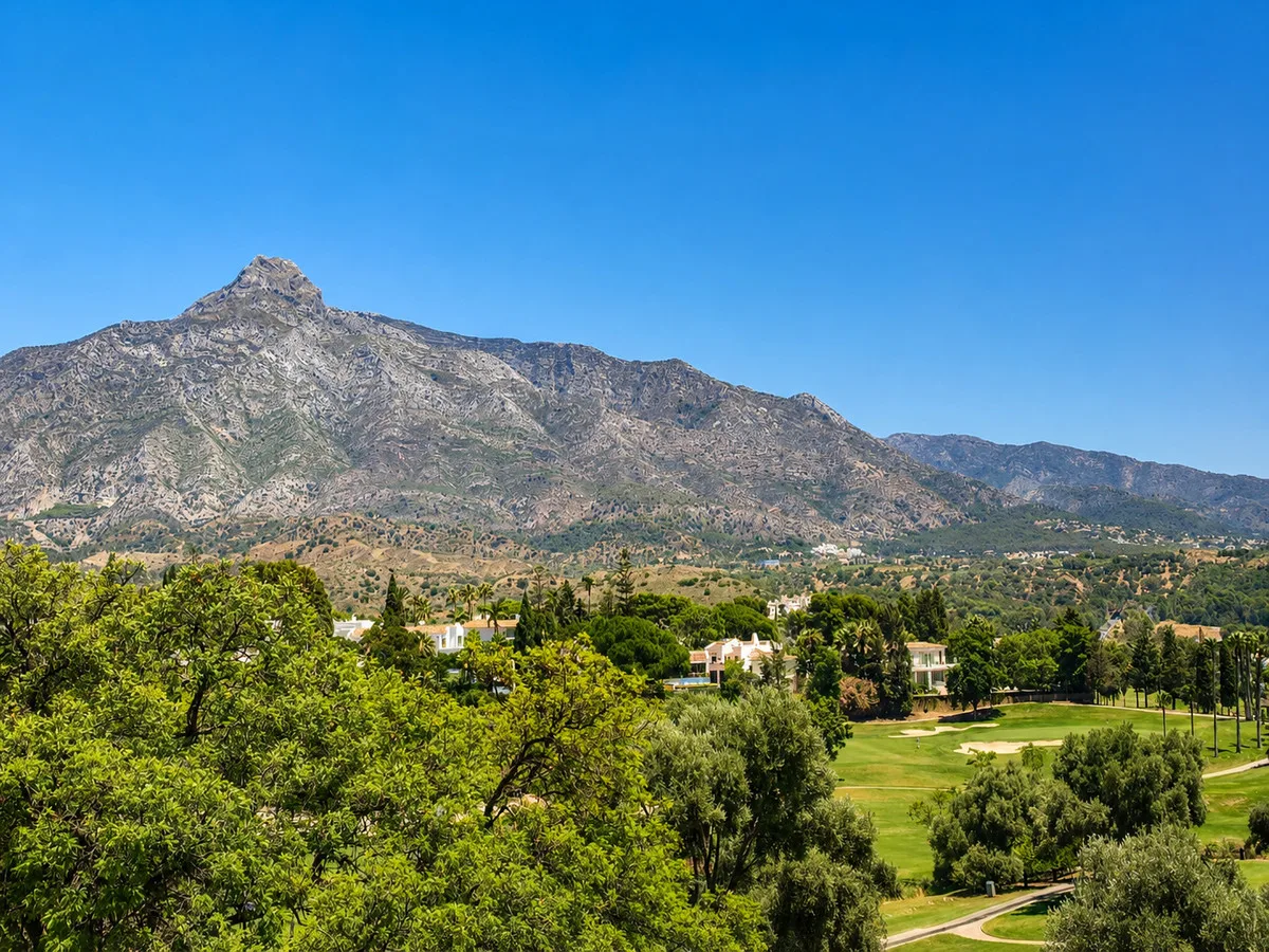 Aloha Gardens, Nueva Andalucía – Penthouse med takterrasse og solarium over Golf Valley – bilde 9