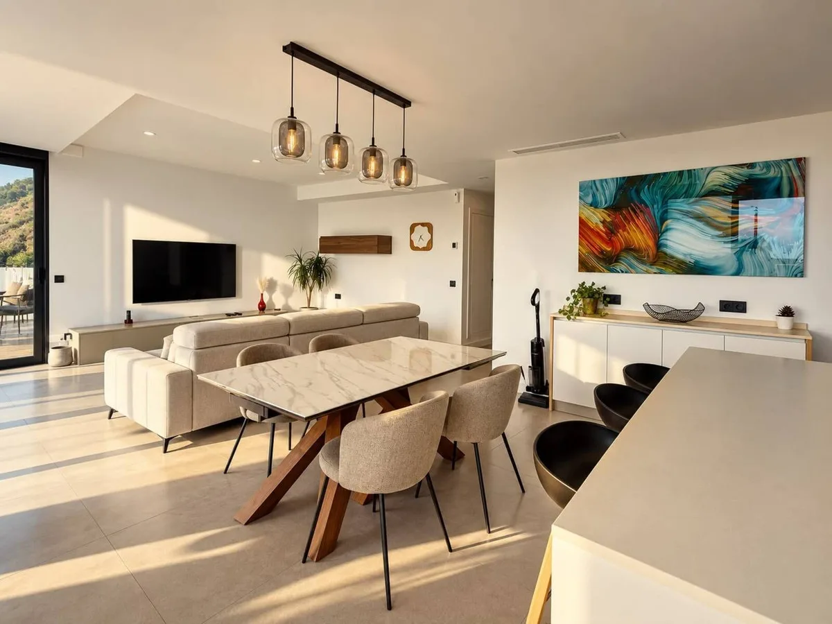 Los Monteros – Penthouse med to store terrasser og sjøutsikt – bilde 6