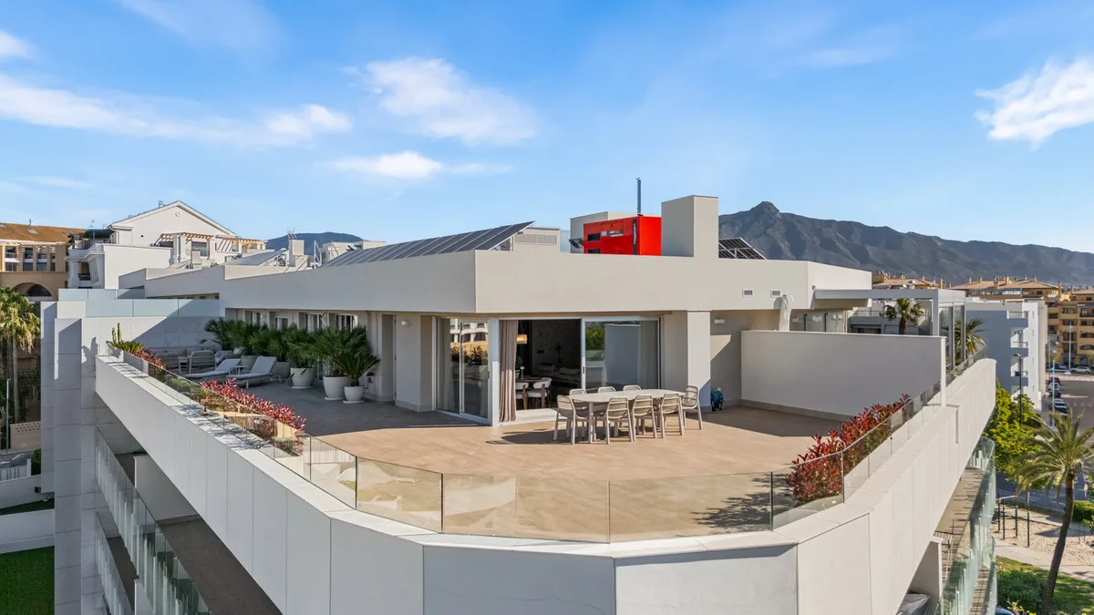 San Pedro de Alcántara – Stort, nytt penthouse med panoramautsikt og romslig terrasse nær stranden – bilde 46