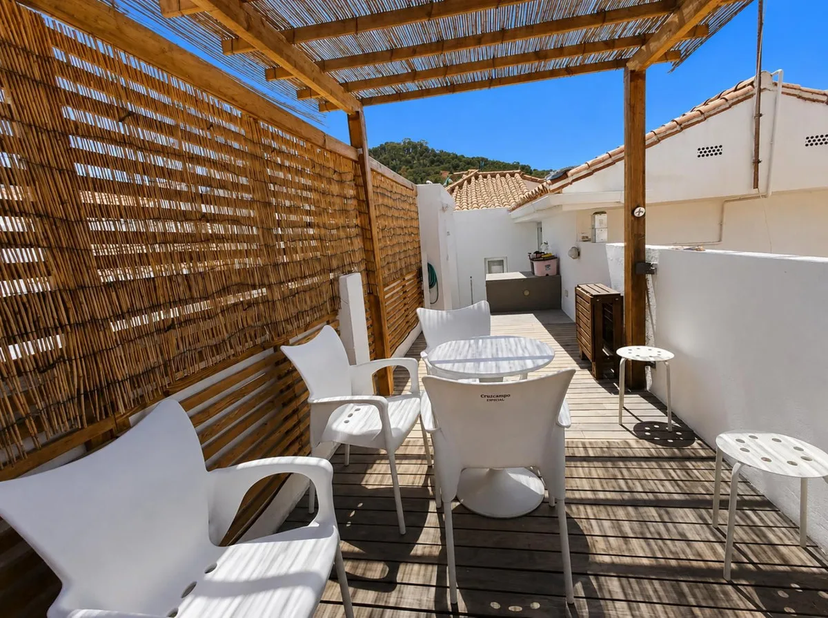 Málaga sentrum – møblert toppleilighet med turistlisens og privat takterrasse med utsikt over byen – bilde 20