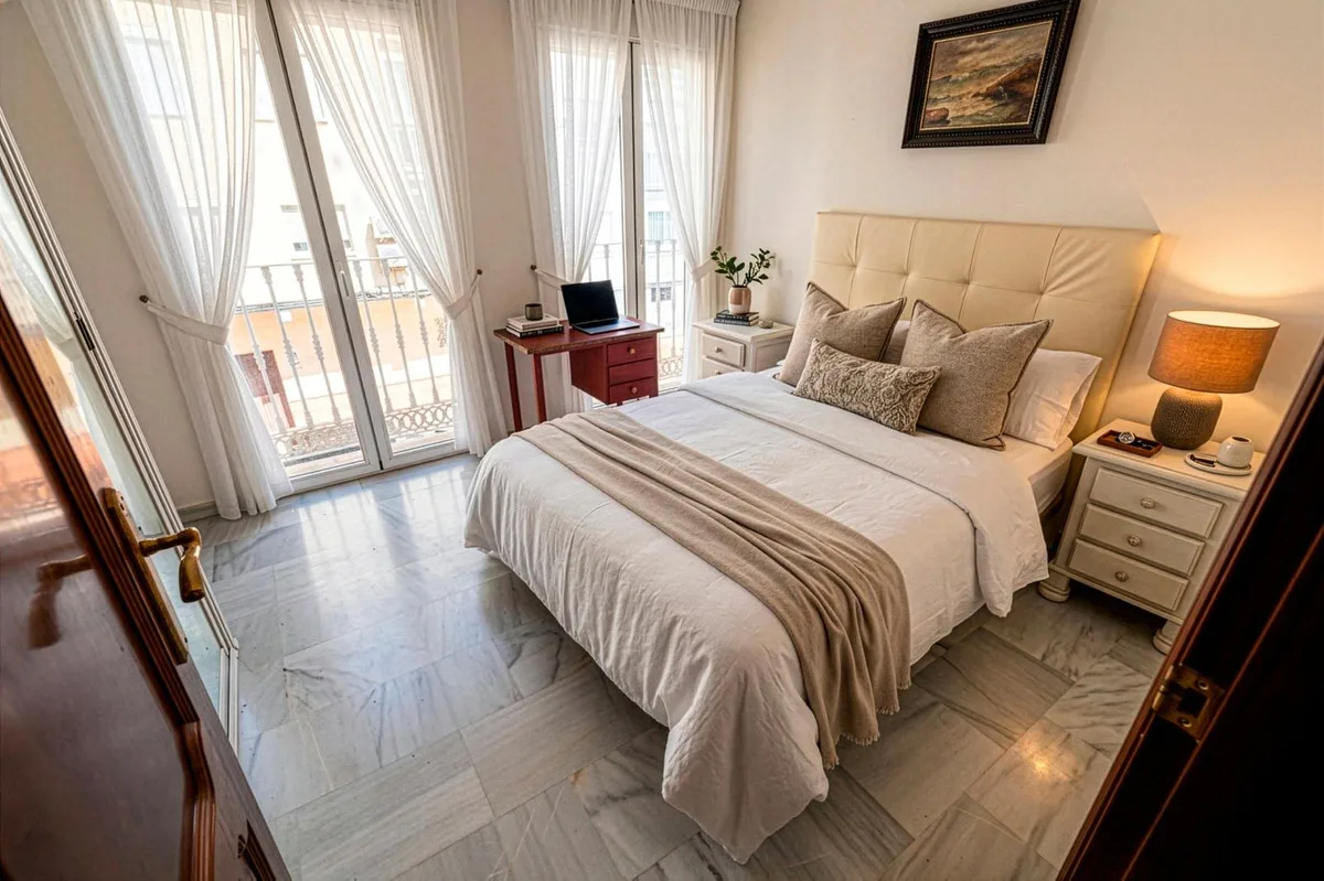 Victoria Eugenia, Málaga – stor leilighet med fire soverom, tre bad og terrasse – bilde 13