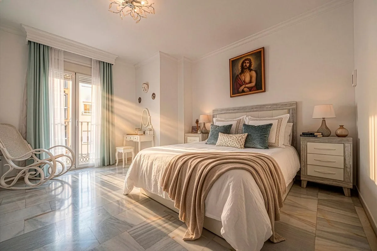 Victoria Eugenia, Málaga – stor leilighet med fire soverom, tre bad og terrasse – bilde 18
