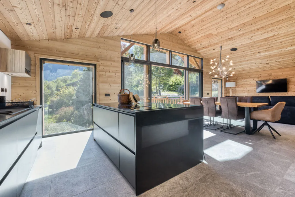Chamonix/ Les Houches, De franske Alper - Renovert chalet med praktfull utsikt mot Mont Blanc – bilde 5