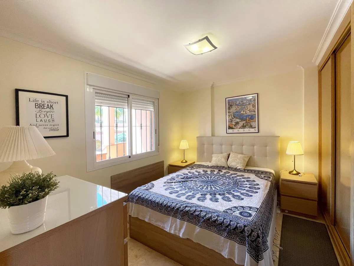 Riviera del Sol – Privat solarium med havutsikt, to soverom og garasjeplass i lukket anlegg – bilde 15