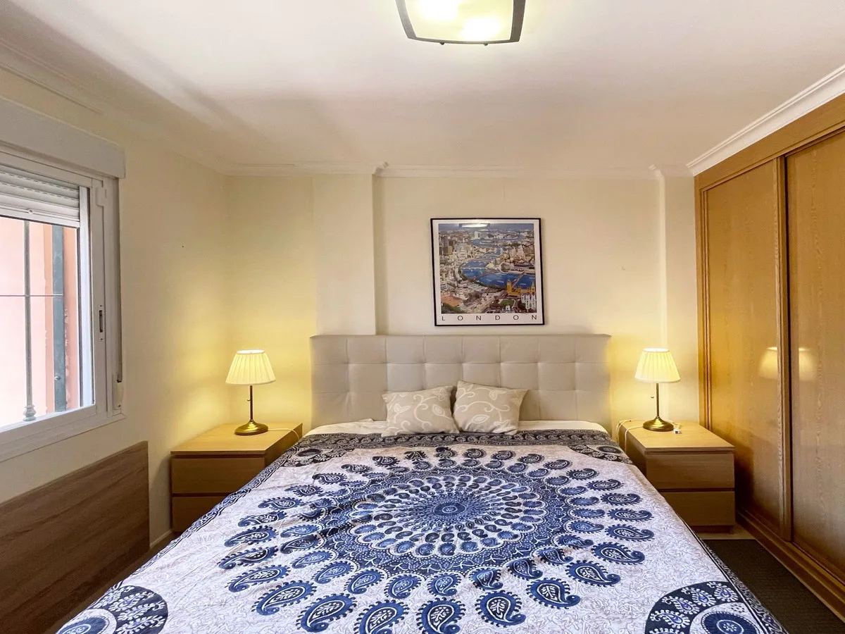 Riviera del Sol – Privat solarium med havutsikt, to soverom og garasjeplass i lukket anlegg – bilde 16