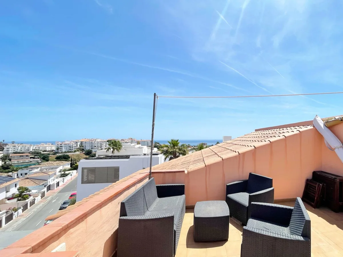 Riviera del Sol – Privat solarium med havutsikt, to soverom og garasjeplass i lukket anlegg – bilde 22