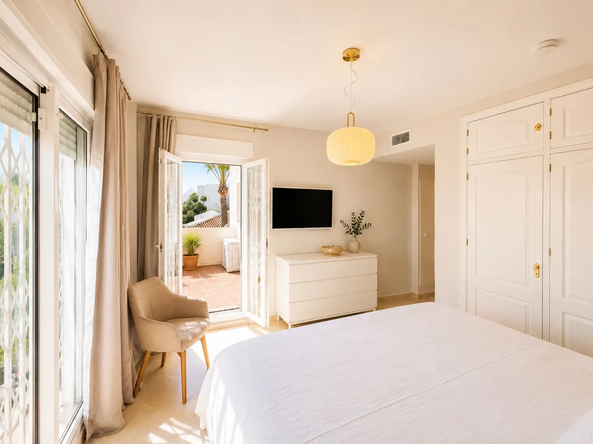 Estepona – Penthouse på første linje med utsikt over Middelhavet, Gibraltar og Afrika fra egen solterrasse – bilde 32