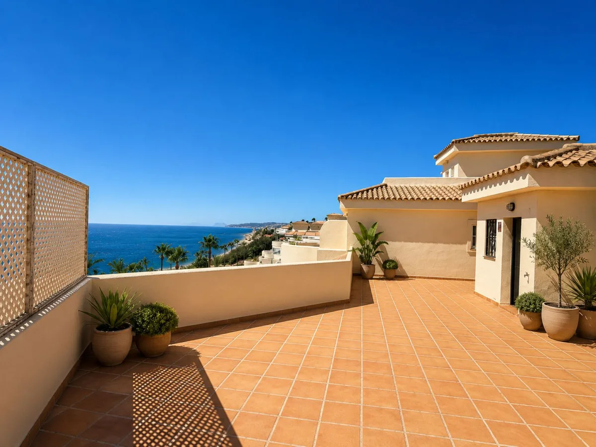 Estepona – Penthouse på første linje med utsikt over Middelhavet, Gibraltar og Afrika fra egen solterrasse – bilde 34