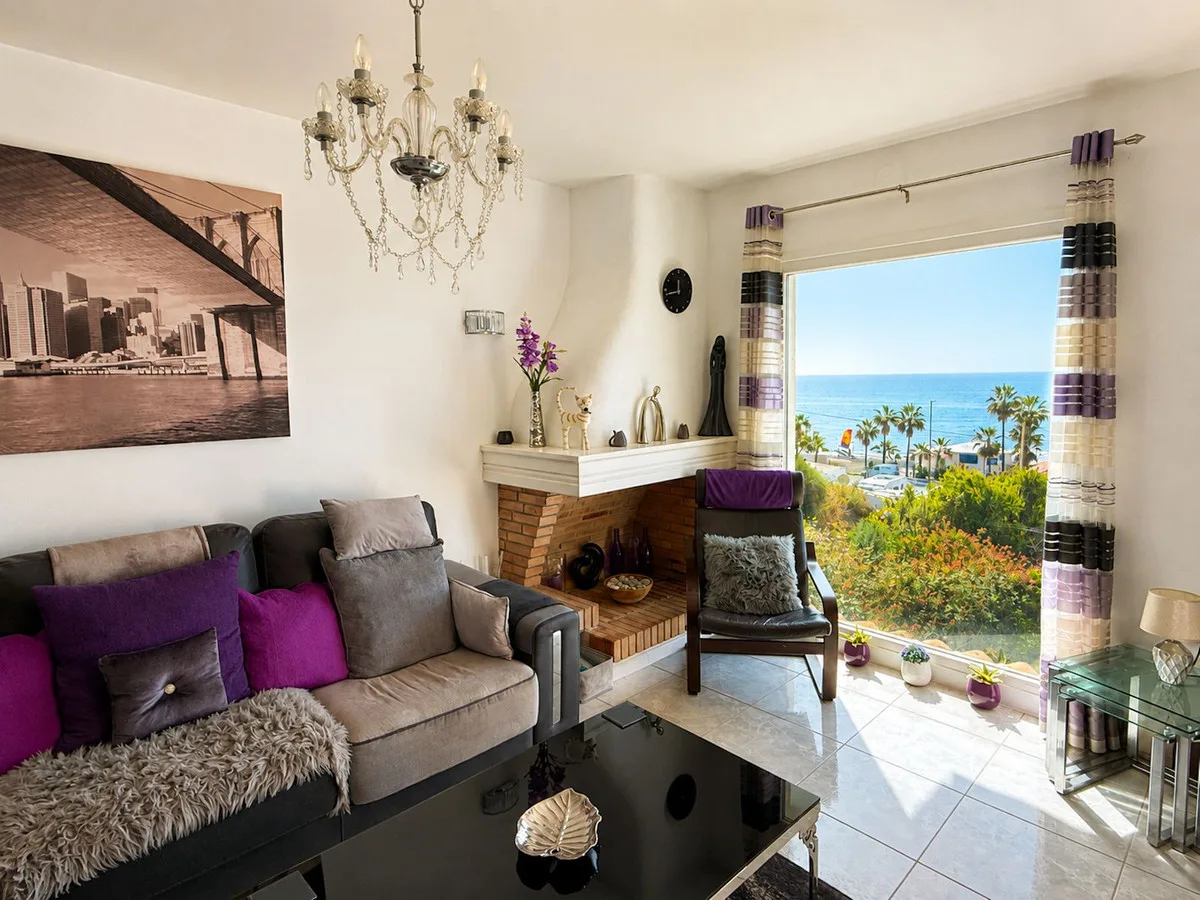 Peñoncillo, Torrox Costa – rekkehus med havutsikt og takterrasse, kort gange fra stranden – bilde 8