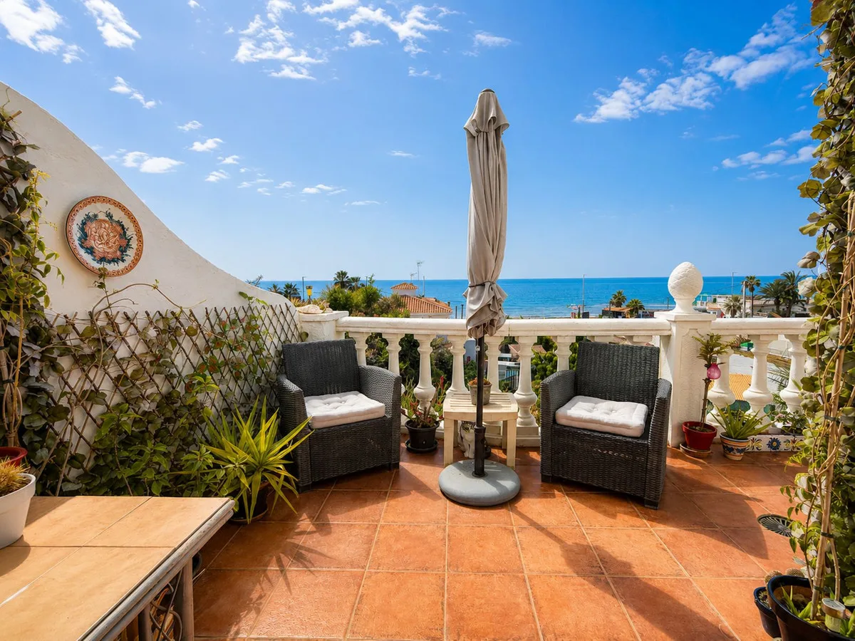Peñoncillo, Torrox Costa – rekkehus med havutsikt og takterrasse, kort gange fra stranden – bilde 23