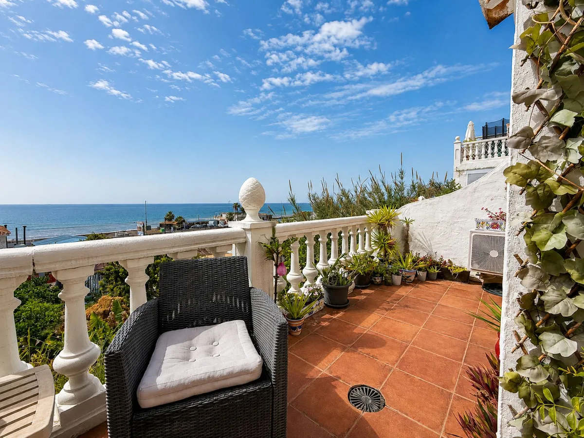 Peñoncillo, Torrox Costa – rekkehus med havutsikt og takterrasse, kort gange fra stranden – bilde 25