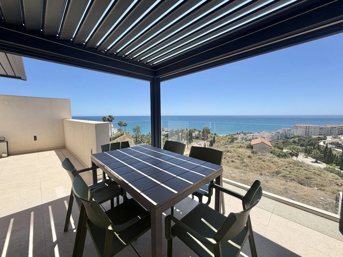 Torrox Costa – Nytt rekkehus i El Mirador Spa & Resort, med havutsikt fra flere terrasser og spa i anlegget – bilde 15