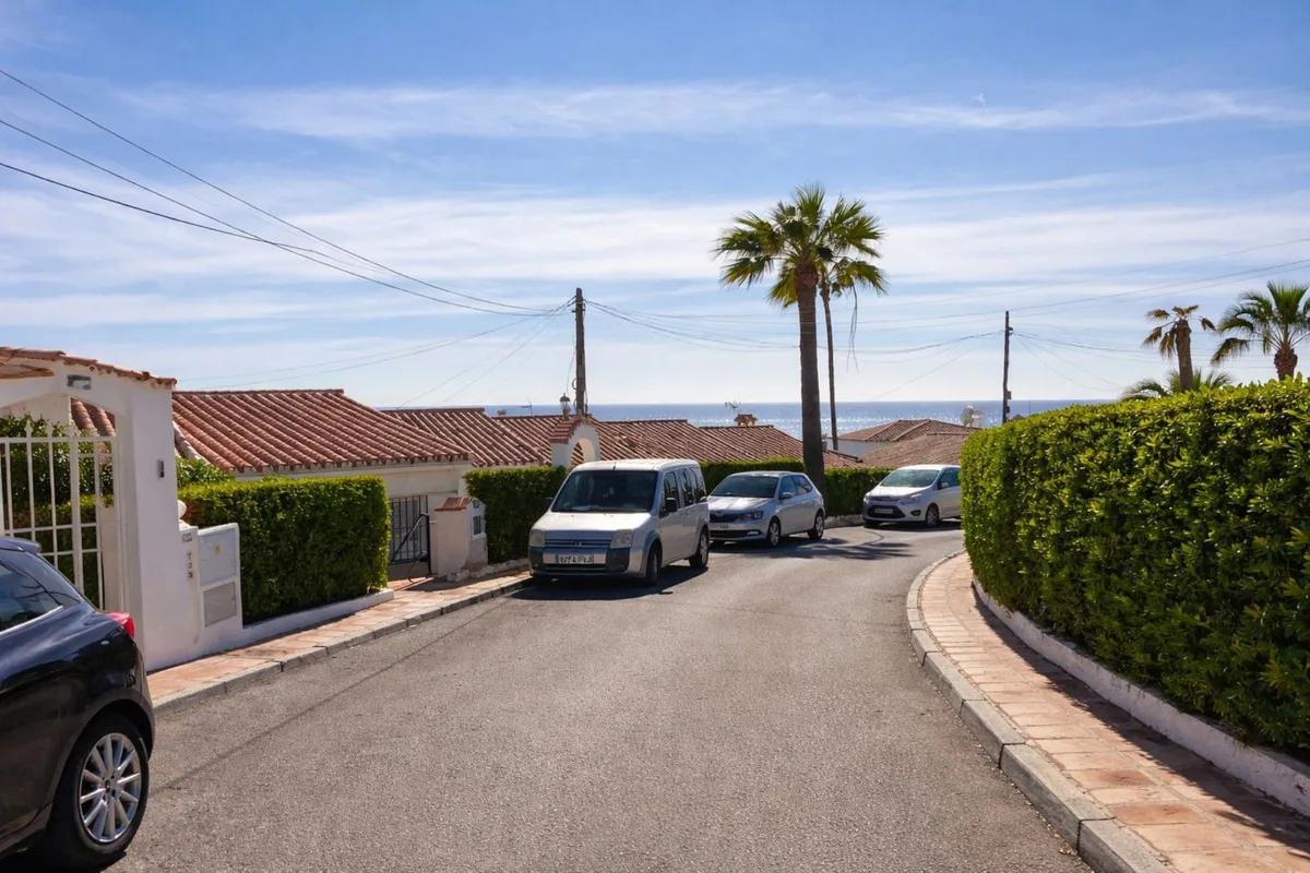 Mijas Costa – Sjarmerende rekkehus med havutsikt, 5 minutters gange til stranden. Turistlisens er på plass – bilde 14