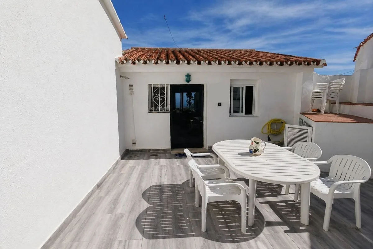 Mijas Costa – Sjarmerende rekkehus med havutsikt, 5 minutters gange til stranden. Turistlisens er på plass – bilde 12