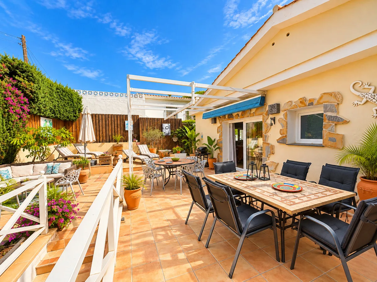 Mijas Costa – Romslig villa med 7 soverom, privat basseng og havutsikt, bare 500 meter fra stranden – bilde 18