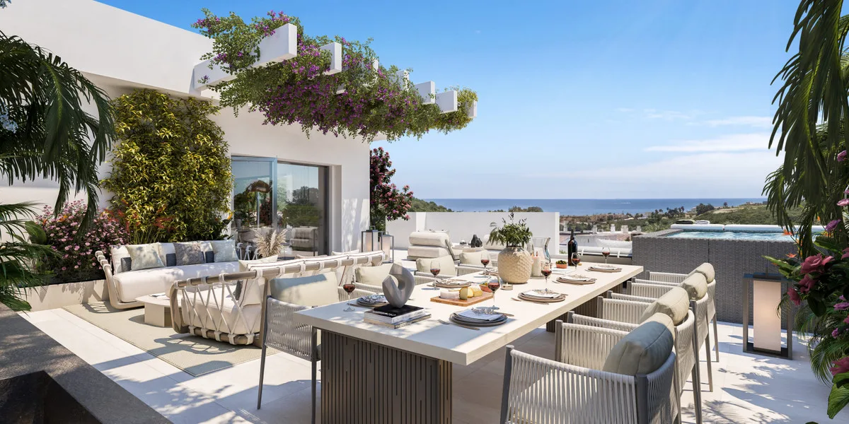 Amaranta Living, Casares – Nye leiligheter og penthouse på golfbanen, med hav- og fjellutsikt. – bilde 7