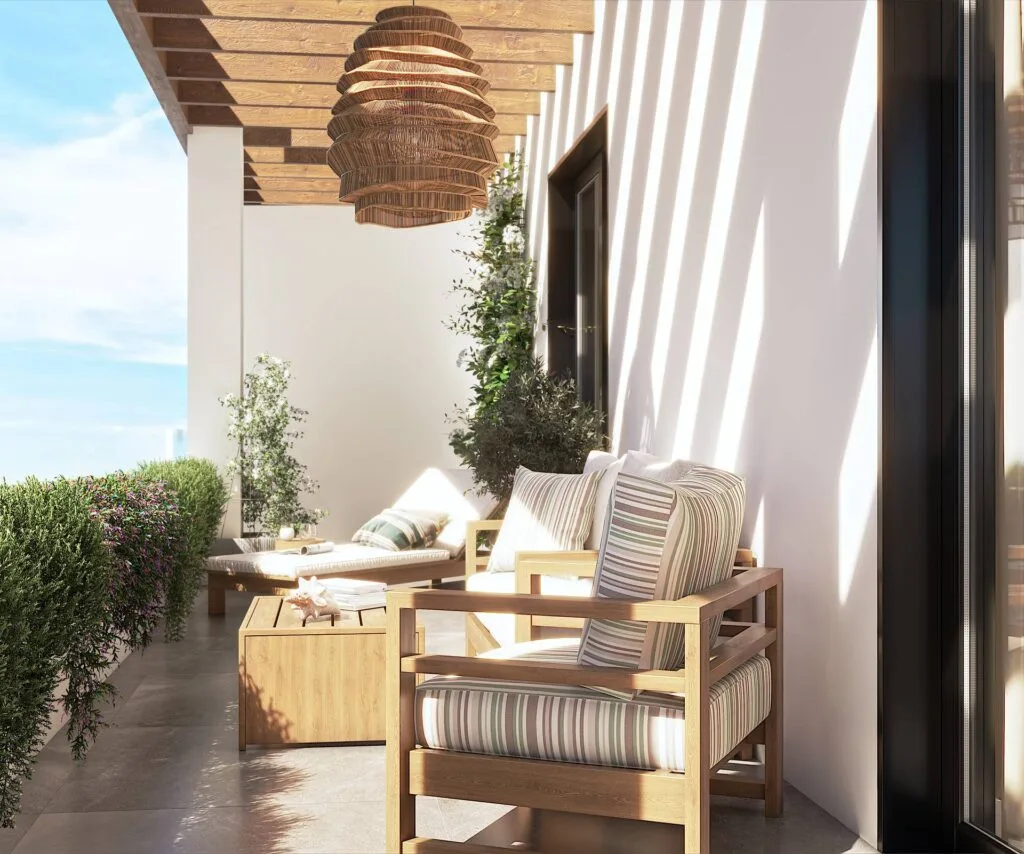 Laguna Nova, Las Lagunas – 29 nye leiligheter med takbasseng og moderne middelhavsdesign – bilde 19