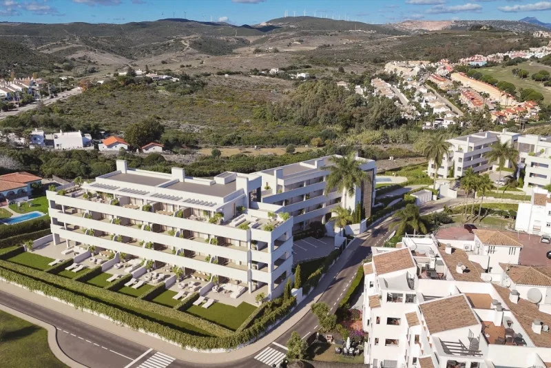 Altos de Manilva, Manilva – Nye leiligheter med basseng og padelbane, få minutter fra stranden. – bilde 13